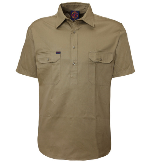 RM100CFS Closed Front Short Sleeve Shirt