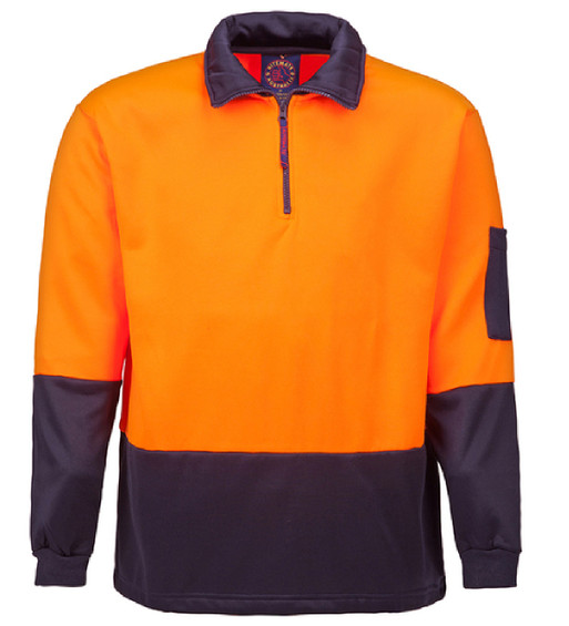 RM6012 Half Zip Fleece Pullover