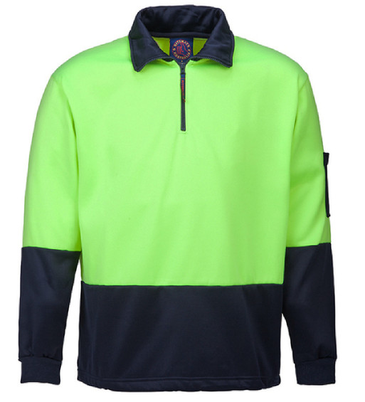 RM6012 Half Zip Fleece Pullover