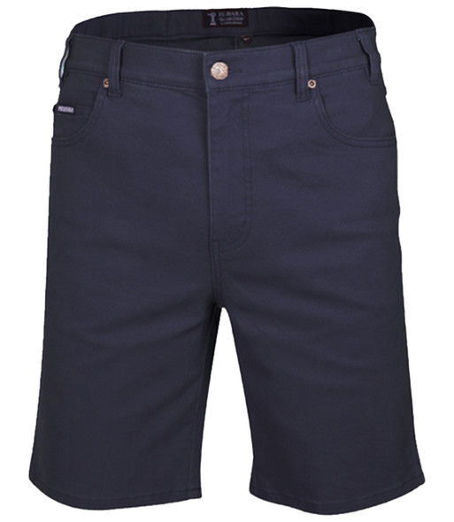 RMPC033 Men's Cotton Stretch Mid-Length Jeans Short