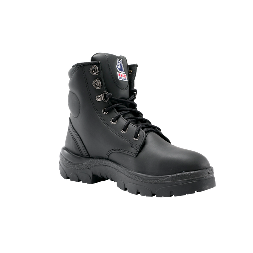 512702-Ladies Argyle-Steel Cap-Lace Up Boot