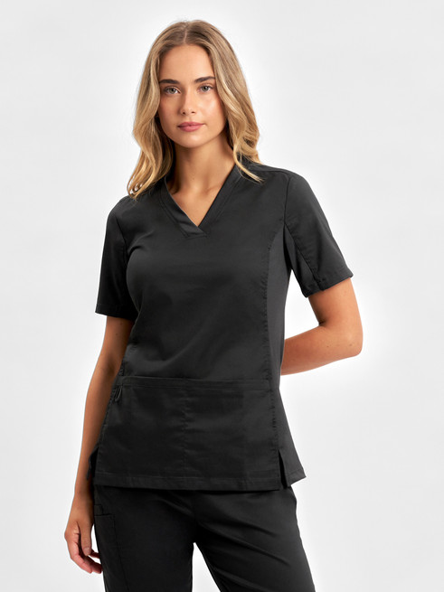 CST043LS Ladies Scrub Top
