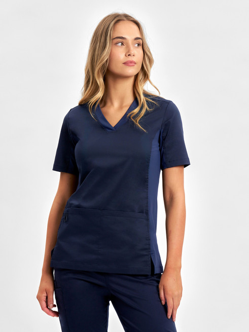CST043LS Ladies Scrub Top