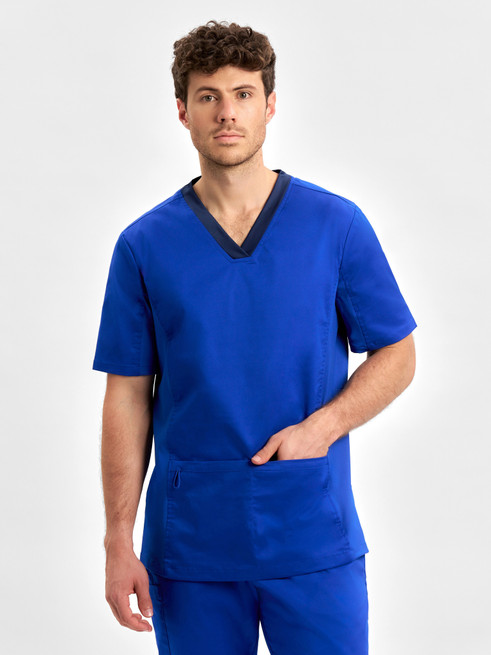 CST043MS Mens Scrub Top
