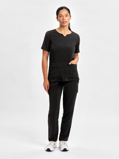 CST942LS Ladies S/S Scrub Top