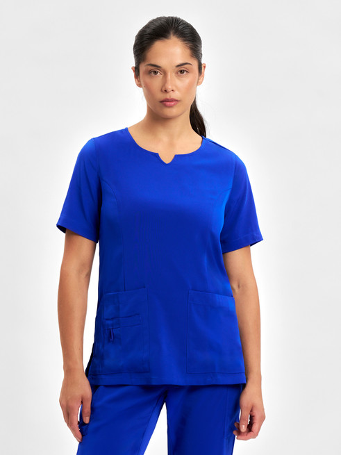 CST942LS Ladies S/S Scrub Top
