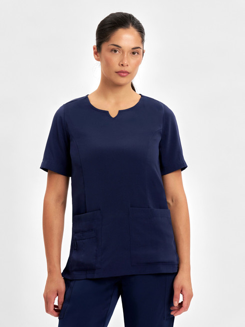 CST942LS Ladies S/S Scrub Top