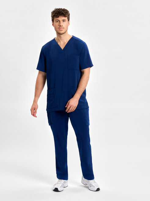 CST945MS Mens S/S Scrub Top