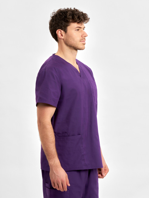 H10612 Unisex Scrub Top