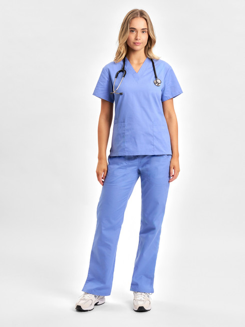 H10622 Ladies Scrub Top