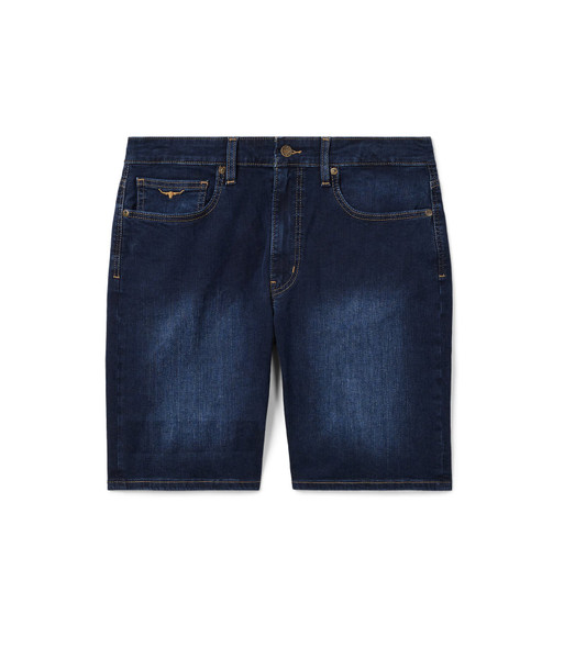 NICHOLSON DENIM SHORT — Indigo