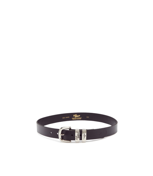 SLIM DROVER BELT — Black