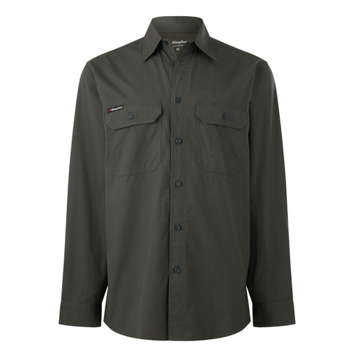 King Gee K14031 Long Sleeve Workcool Shirt - Territory Uniforms
