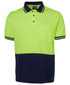 JB's Wear 6HPS 6HPS Short Sleeve Polo Lime/Bottle - Territory Uniforms