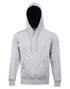 FL09 Adult's Close Front Contrast Fleecy Hoodie