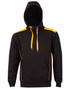 FL19 Adult's Kangaroo Pocket Contrast Hoodie