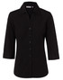 Benchmark M8020Q Women's Cotton/Poly Stretch 3/4 Sleeve Shirt - Territory Uniforms