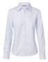 Benchmark M8212 Women's Fine Stripe Long Sleeve Shirt - Territory Uniforms