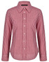 M8300L S/S Ladies Gingham Shirt