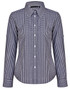 M8300L S/S Ladies Gingham Shirt