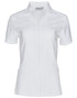 Benchmark M8636S Women's Full Zip Front Short Sleeve Tunic - Territory Uniforms