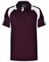 PS61K S/S Polo-Black/Aqua Blue06K
