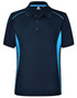PS79K Kids' Cooldry S/S Contrast Interlock Polo