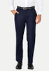 Classic fit design-Flat front pant-Front and back pockets-Belt loops