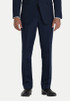 Classic fit design-Flat front pant-Front and back pockets-Belt loops