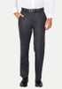 Plain Front Trouser-Internat Flexi Waist-Stylish-Classic Fit-3 Colours-Sizes 77R-107R and 82S-132S