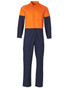 AIW SW204 Hi-Vis Two-Tone Men's Cotton Drill Coverall - Territory Uniforms