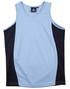 TS19K Kid's truedry contrast mesh singlet