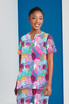 City Collection SN0041 Ladies Scrub Top - Territory Uniforms