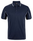 Piping Polo-Contrast Cord Piping Down Front & Back