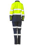 BCL6066T-Women's Taped Hi Vis Cotton Drill Coverall