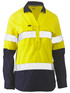 BLC6064T-Womens Taped Hi Vis Stretch Closed Front Shirt