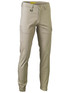 BPC6028-Stretch Cotton Drill Cargo Cuffed Pants
