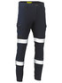 Bisley BPC6335T Flx & Move Taped Stretch Denim Cargo Cuffed Pants - Territory Uniforms