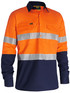 BSC6415T-X Airflow Closed Front Taped Hi Vis Ripstop Shirt