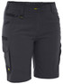 BSHL1338-Women's Flx & Move Elastic Waist Cargo Short