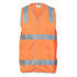 Day/Night Safety Vest with Hoop & Shoulder CSR R/Tape