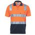 Cotton Back HiVis Two Tone Polo Shirt with CSR R/Tape - Short Sleeve
