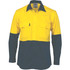 HiVis Two Tone Cotton Drill Shirt - Long Sleeve