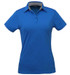 LADIES KAHVE POLO S/S