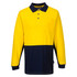 MD619 Long Sleeve Cotton Pique Polo