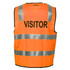 MZ106 Hi-Vis Zipped Visitor Vest