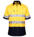 RM1050RS 2 Tone Open Front Shirt S/S 50MM Reflective Tape