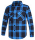 RM123SKO Flannelette Shirt Children's Open Front