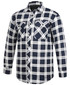 RM123SQS Flannelette Men's Quilted Shirt