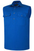 RM700CF Pilbara Men's Closed Front Sleeveless Shirt